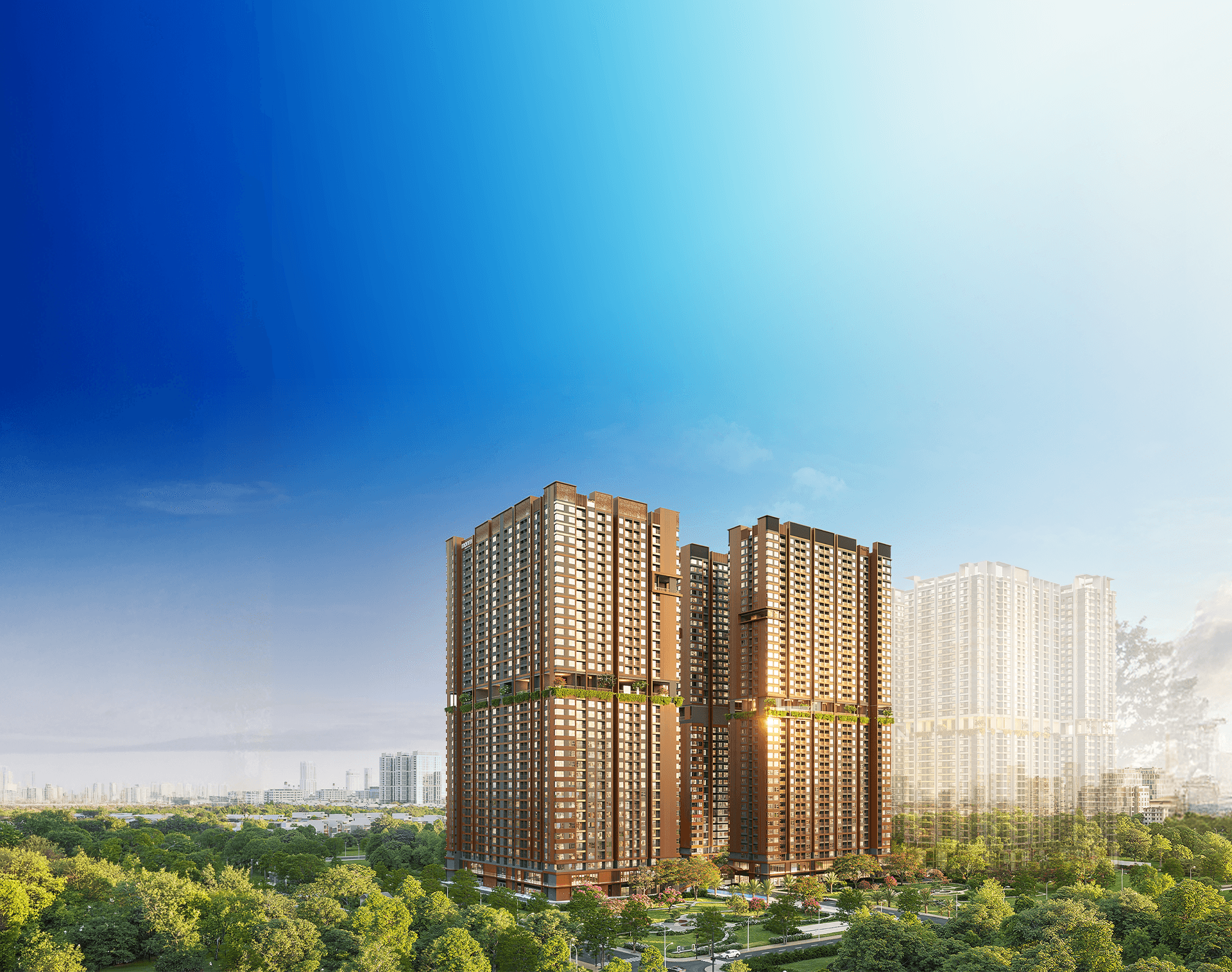 Phối cảnh tổng thể Monrei Saigon